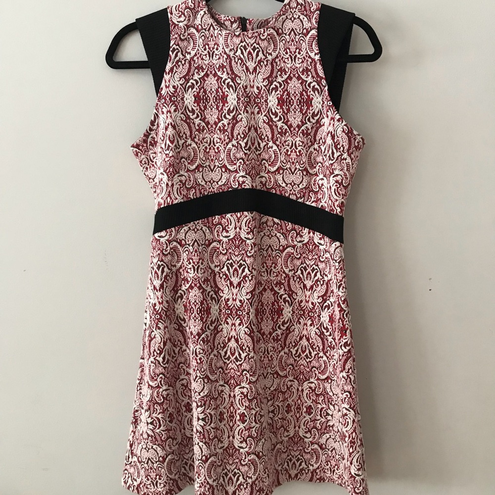Zara red dress
